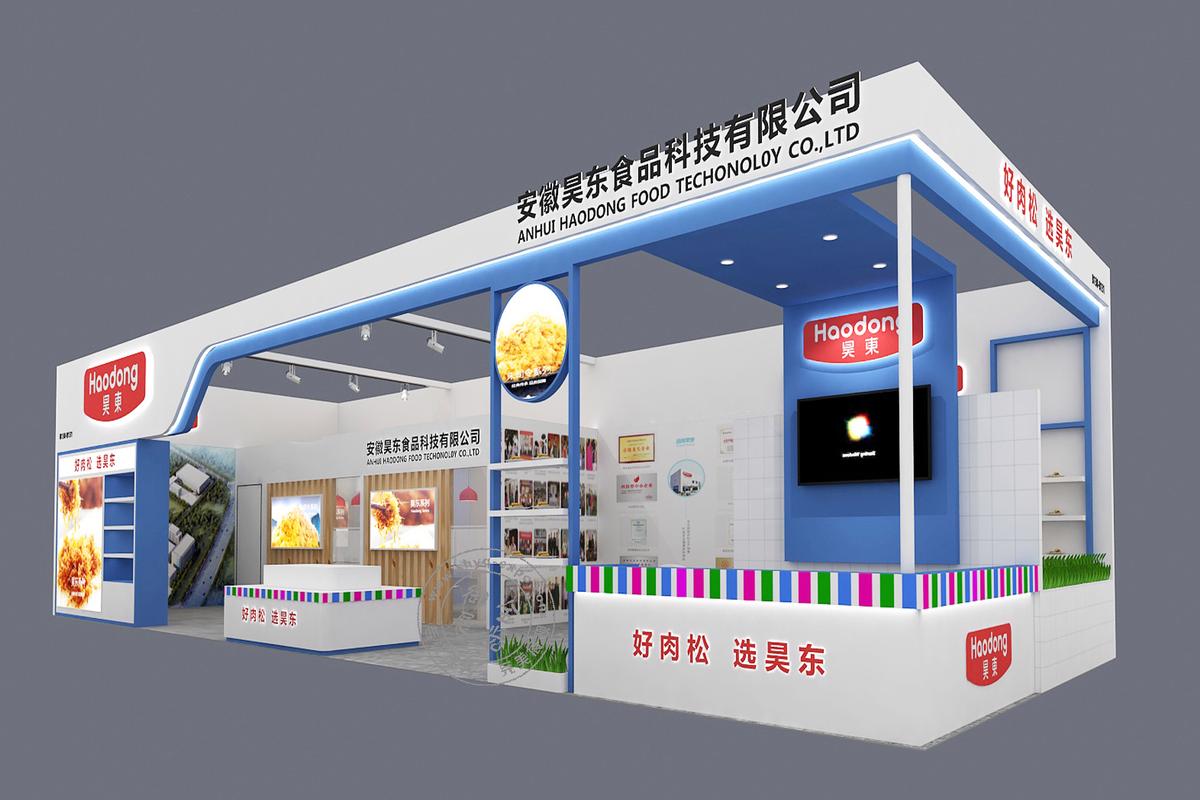 小张的展台设计秘诀 昊东科技如何成为展会焦点